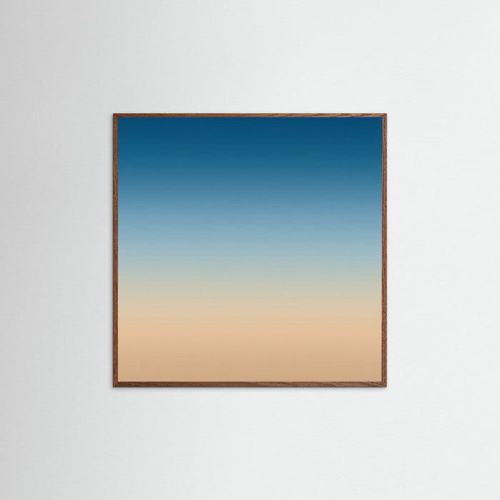Oak Dark Square Pink Horizon