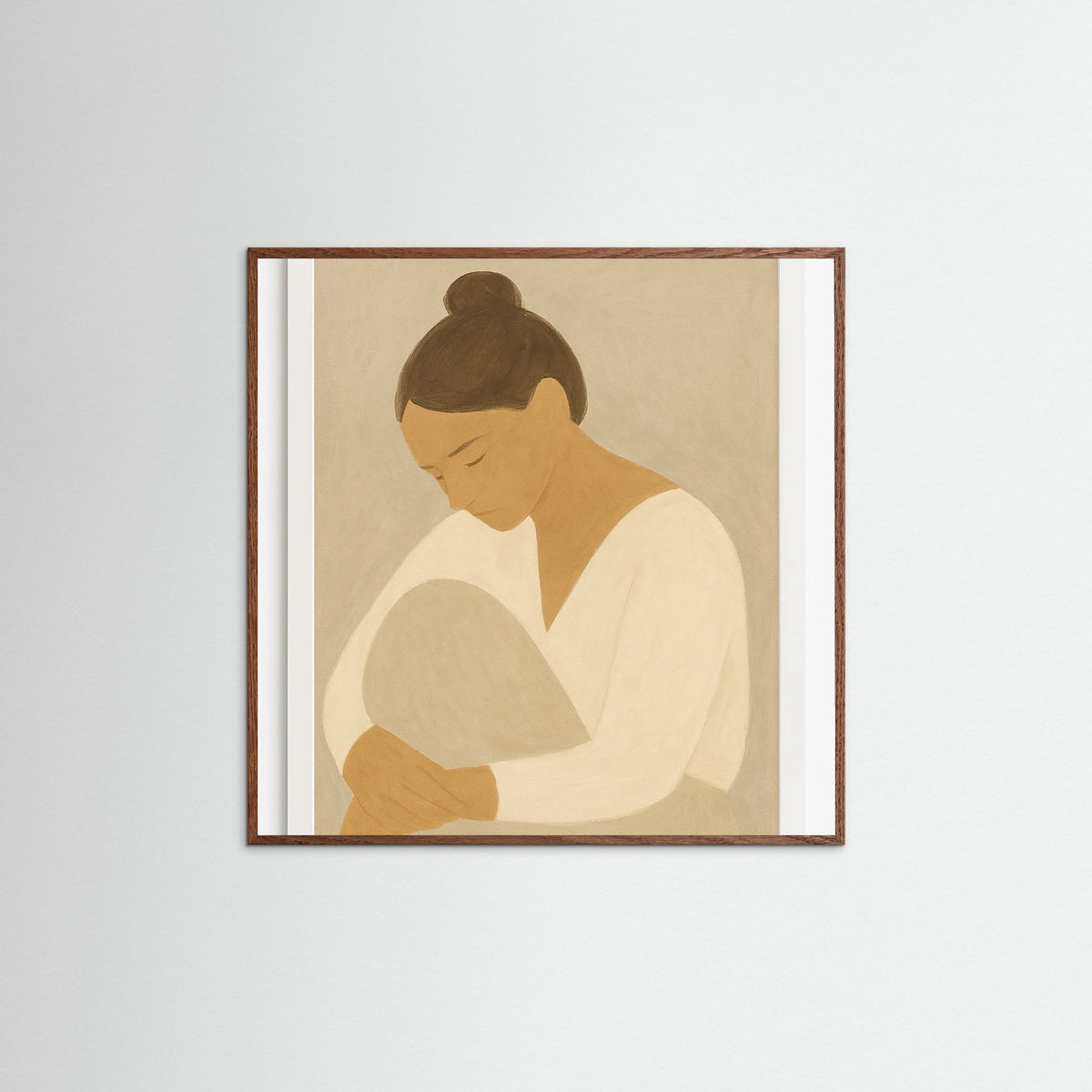 Oak Dark Square Resting Mind