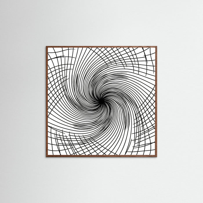 Oak Dark Square Rhythmic Grids