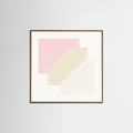 Oak Dark Square Soft Geometry