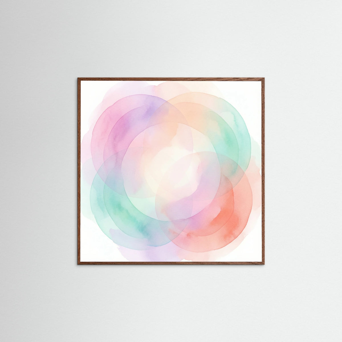Oak Dark Square Woven Aura