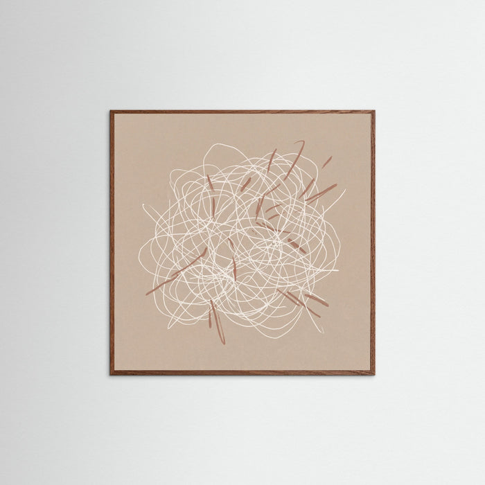 Oak Dark Square Woven Threads