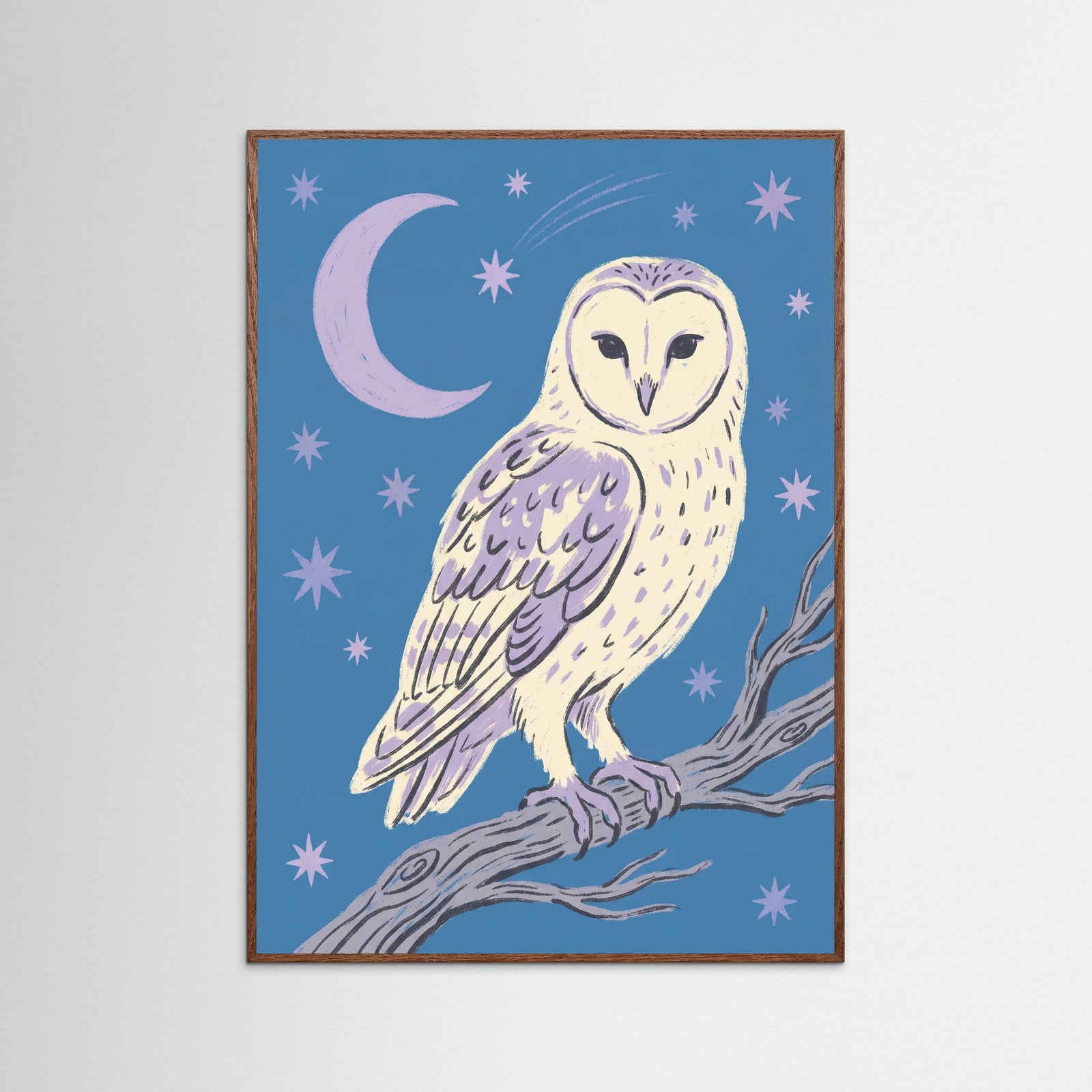 Oak Dark Starry Night Fox