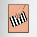 Oak Dark Striped Chic