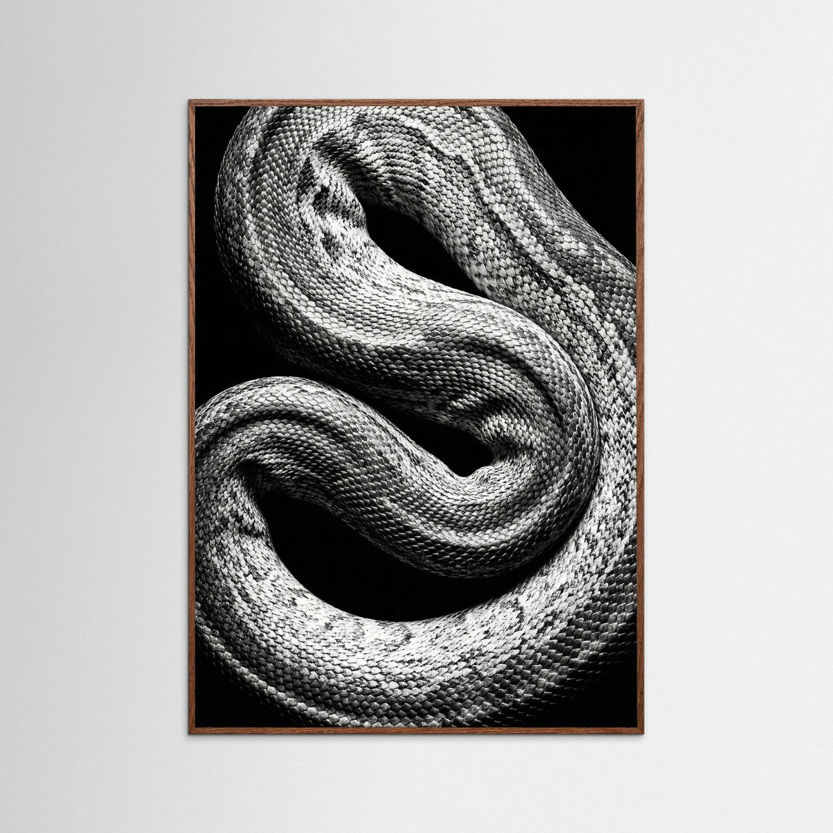 Oak Dark Striped Elegance