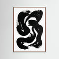 Oak Dark Striped Form Black