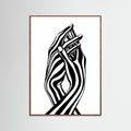 Oak Dark Striped Form