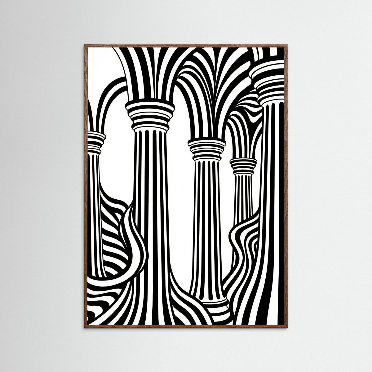 Oak Dark Striped Grace