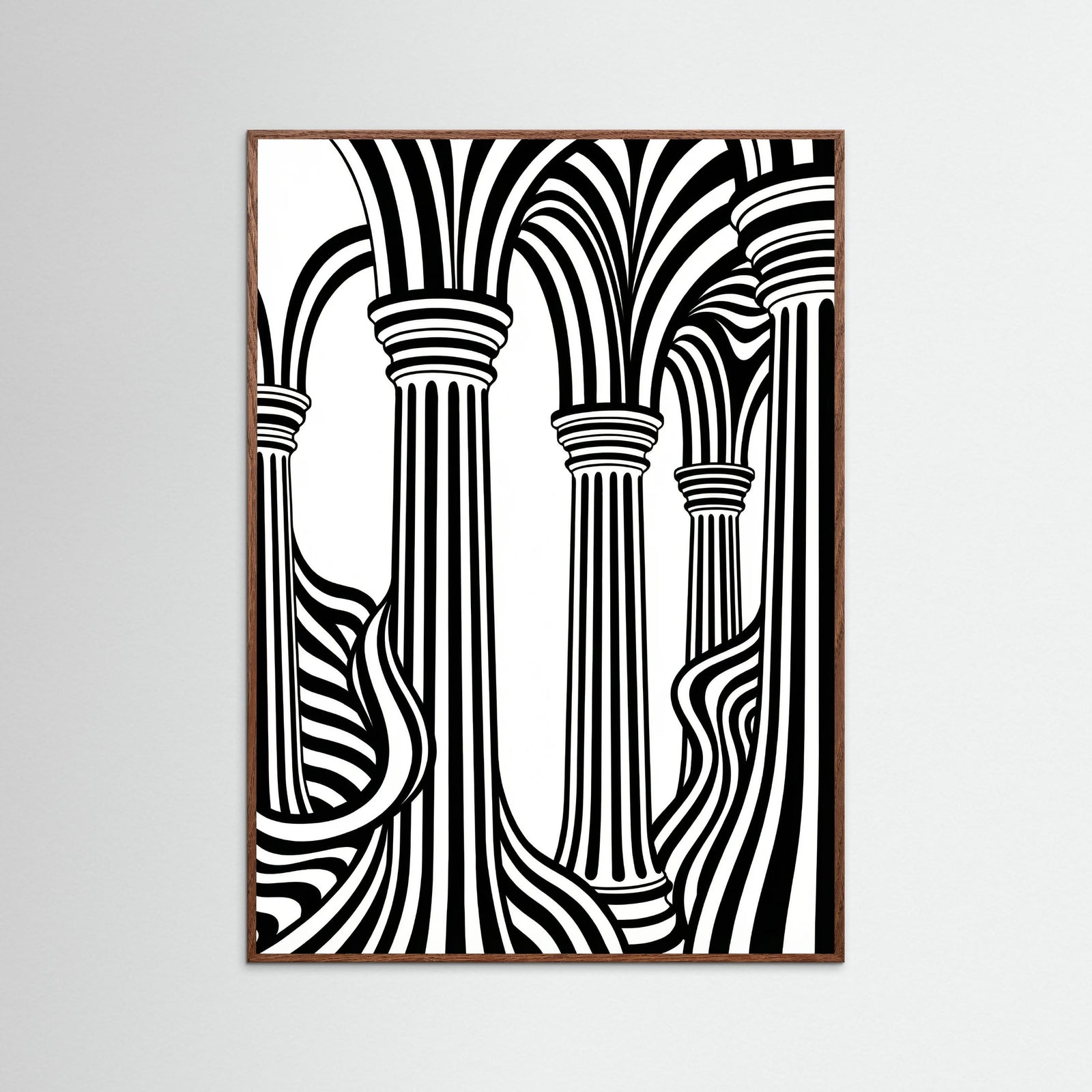 Oak Dark Striped Grace