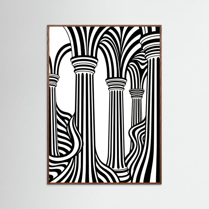 Oak Dark Striped Grace
