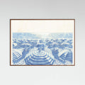 Poster Striped Umbrellas Parchment – poster e stampa artistica
