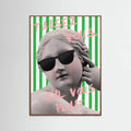 Striped Venus Poster – plakat og kunsttryk