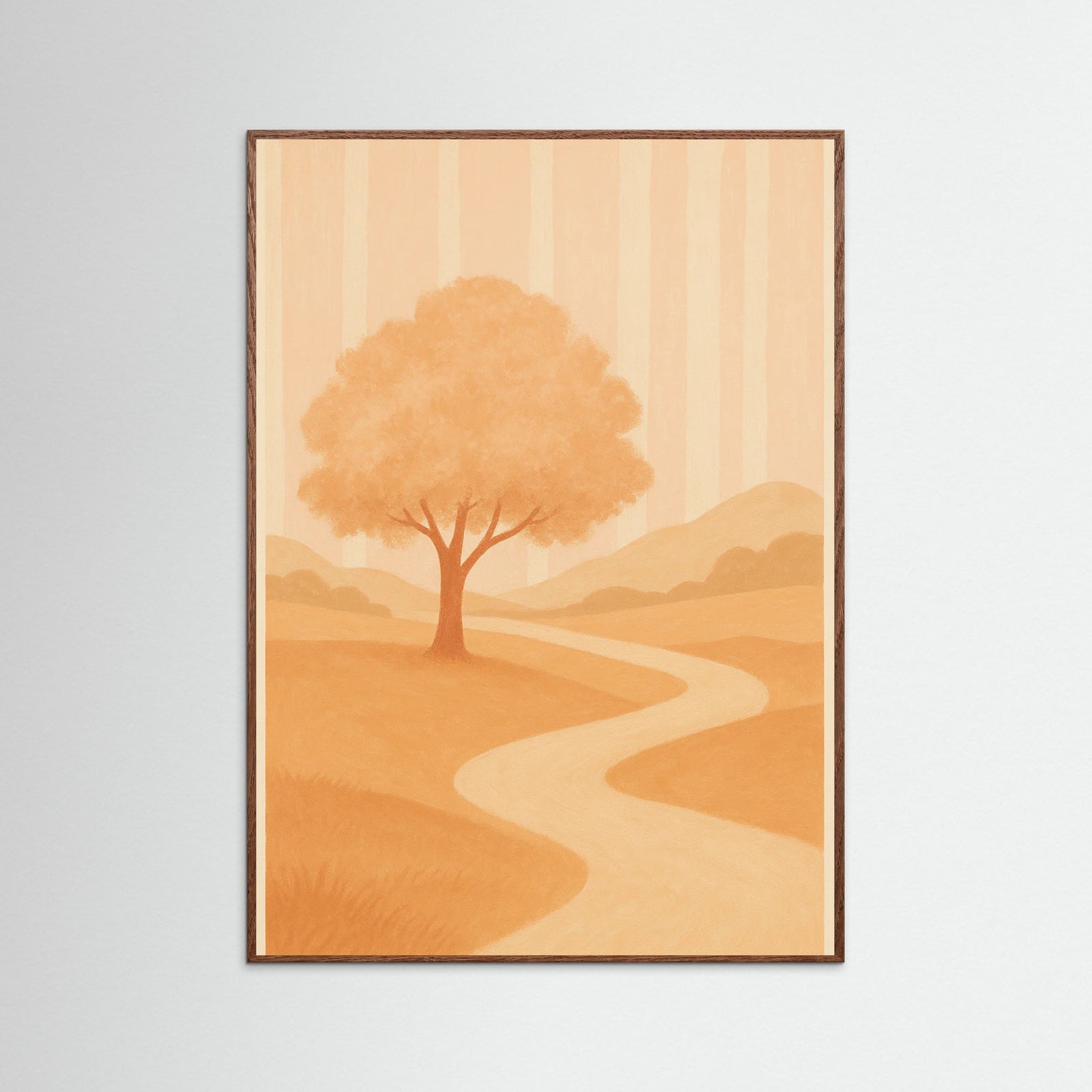Oak Dark Stripes and Silence