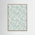 Oak Dark Stylized Ocean Pattern
