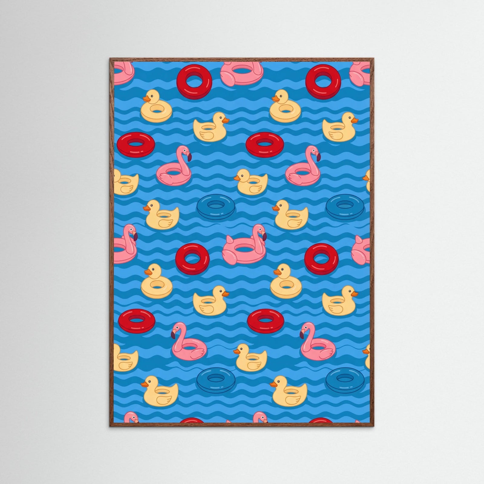 Oak Dark Submerged Figures