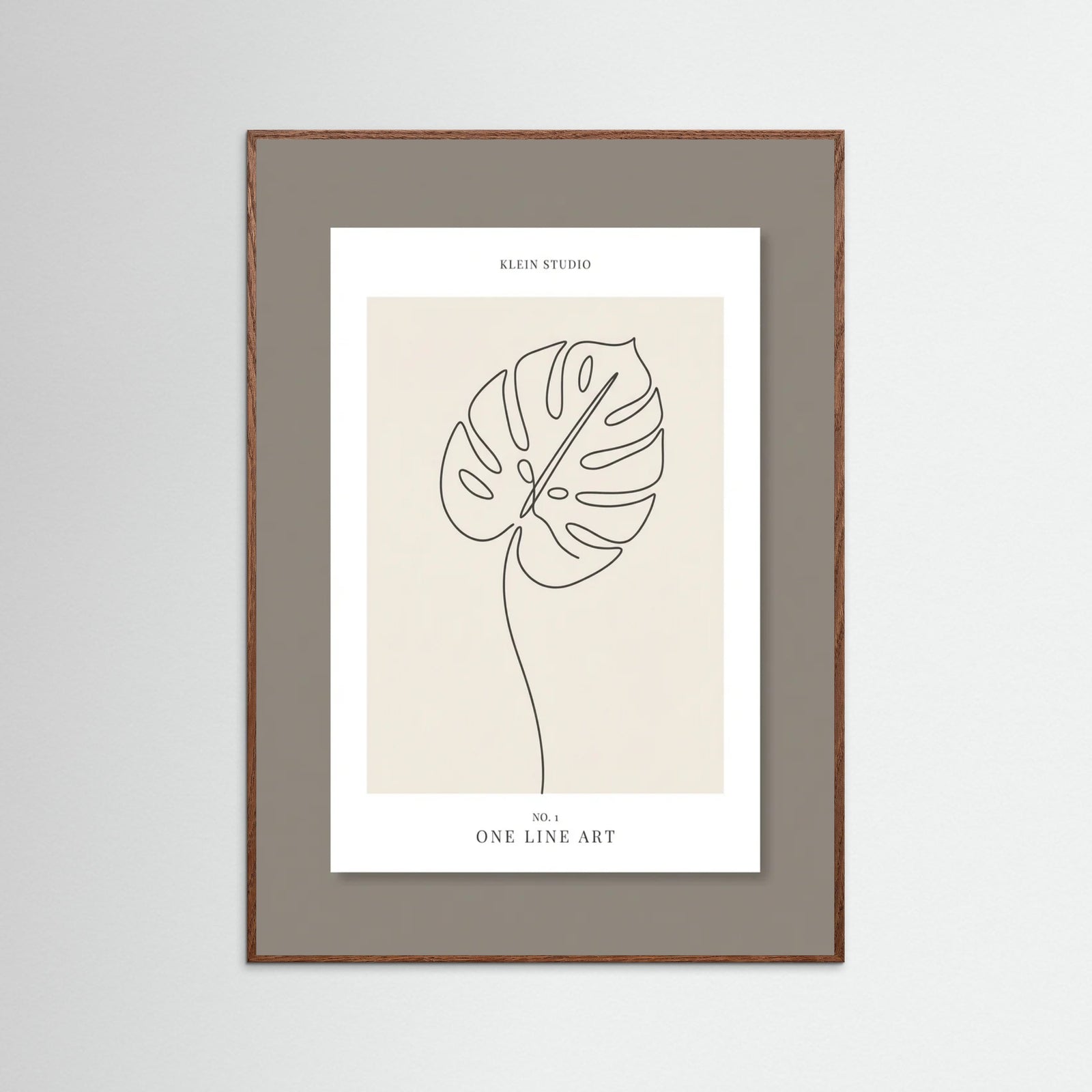 Oak Dark Subtle Silhouette