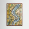 Oak Dark Subtle Tessellations