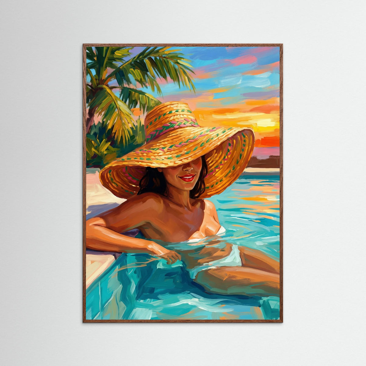 Oak Dark Sun Drenched Silhouette