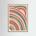 Oak Dark Sun Light Swirl