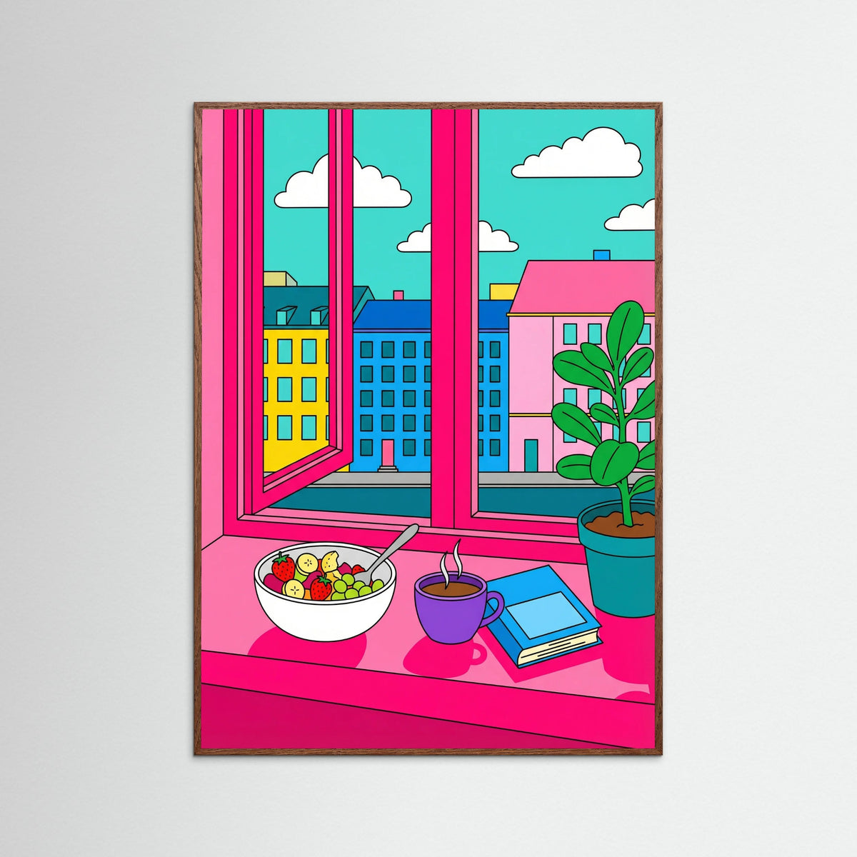 Oak Dark Sunday Park Scene