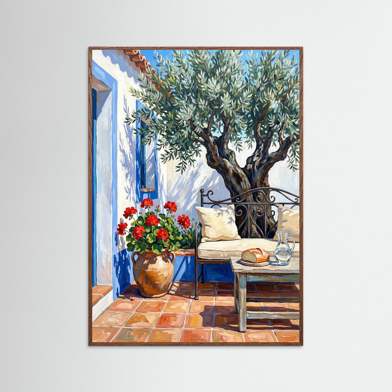 Oak Dark Sunny Lemon Patio