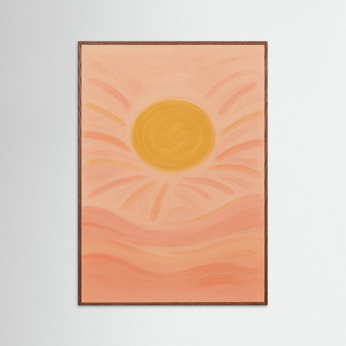 Oak Dark Sunset Glow