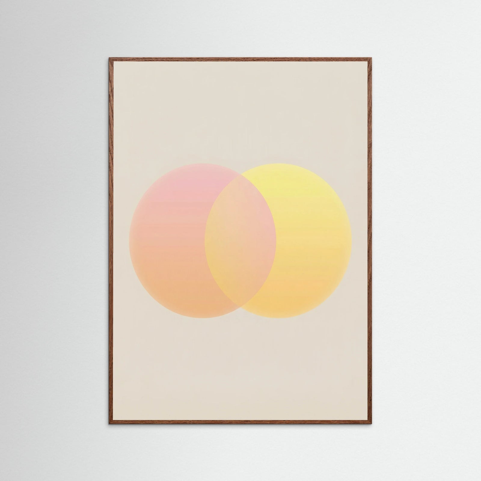 Oak Dark Sunset Gradient Orb