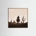 Oak Dark Sunset Poster