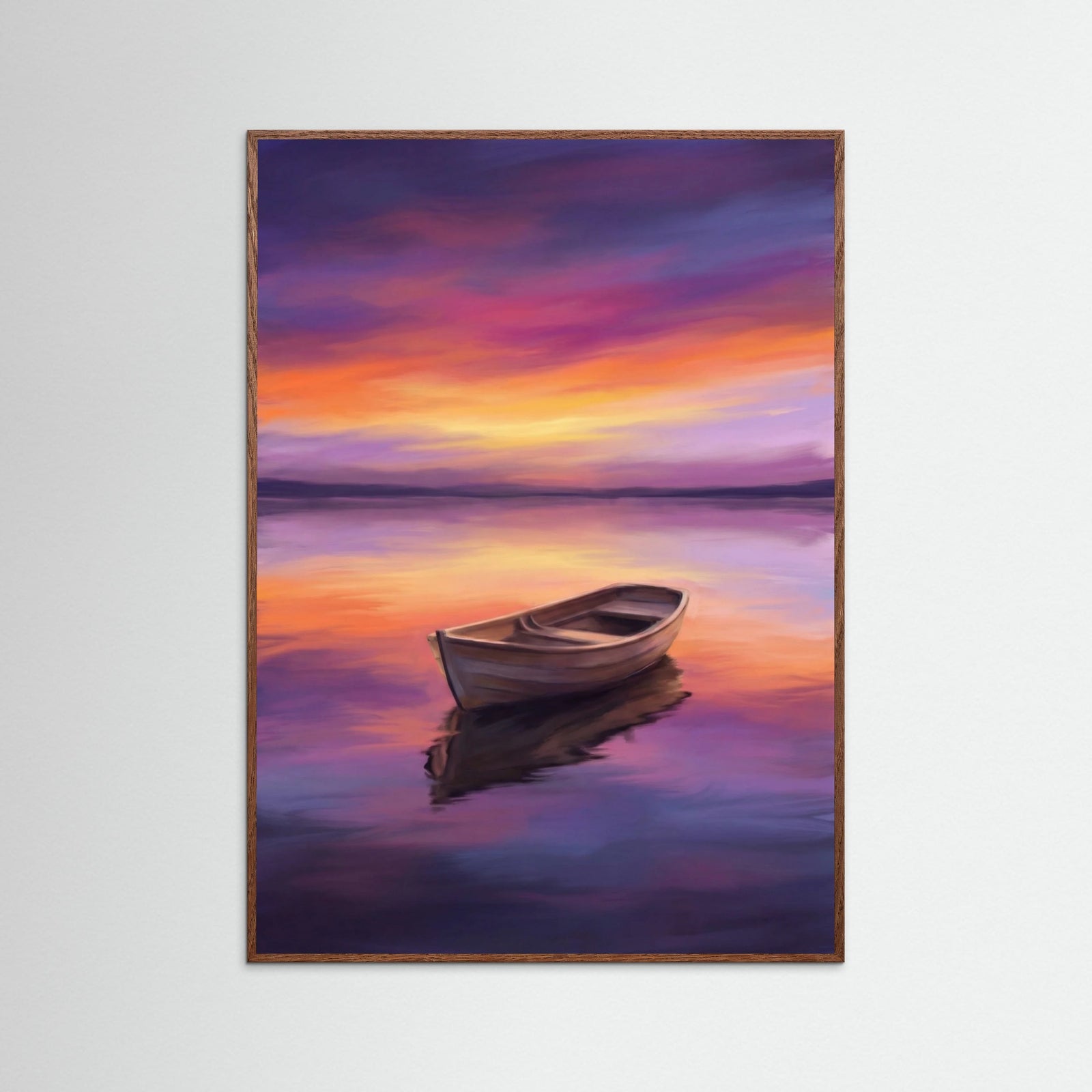 Oak Dark Sunset Serenity