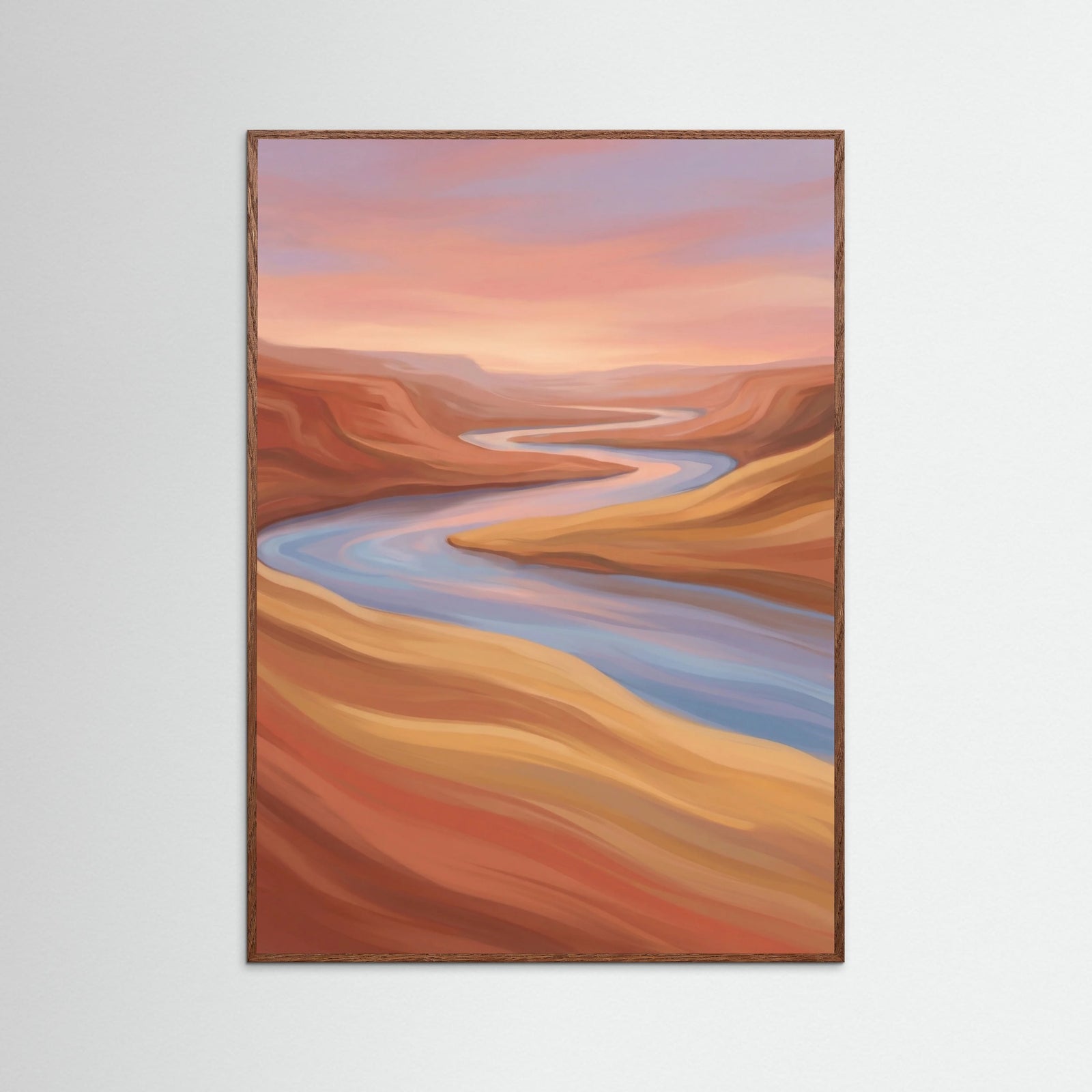 Oak Dark Sunset Slopes