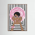 Poster Sunshine Girl Dark – poster e stampa artistica