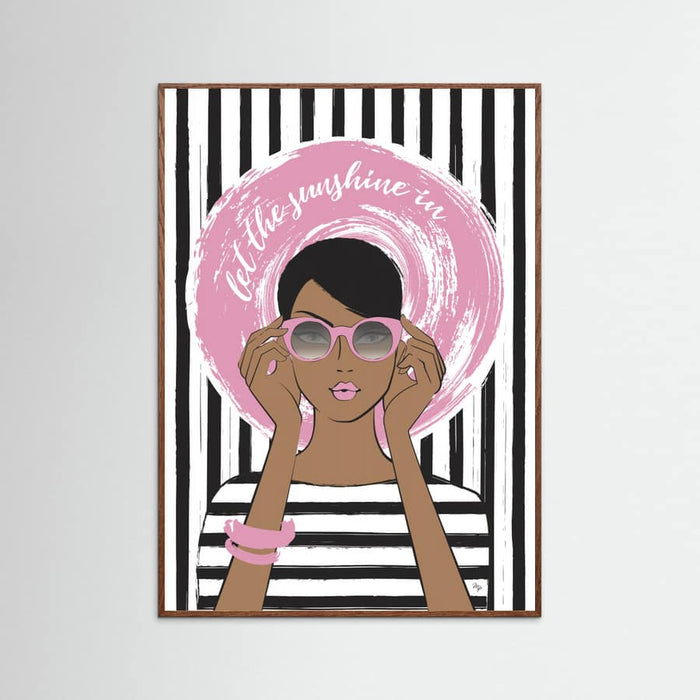 Poster Sunshine Girl Dark – poster e stampa artistica