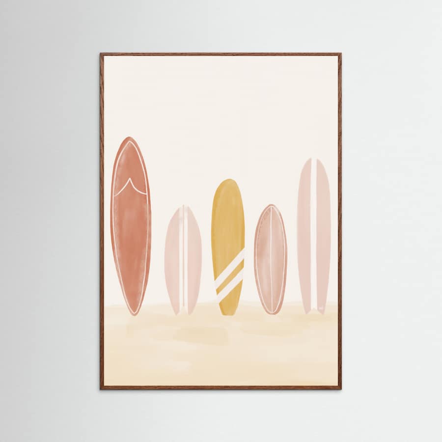 Surfboards Ratio2x3 Poster – poster and art print