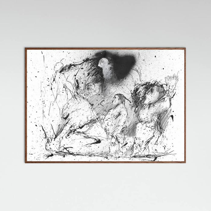 Surrealist Drawing Poster – poster and art print