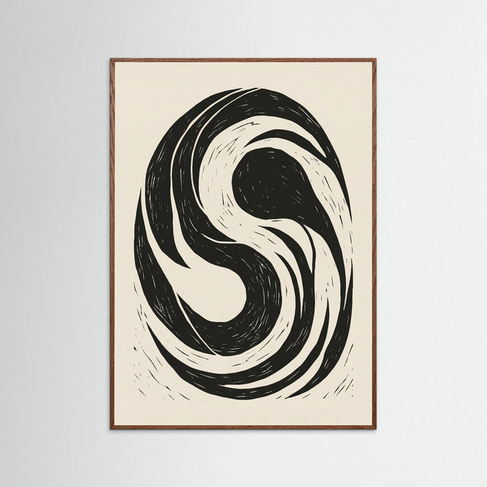 Oak Dark Swirling Form