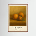 Oak Dark Table fruit