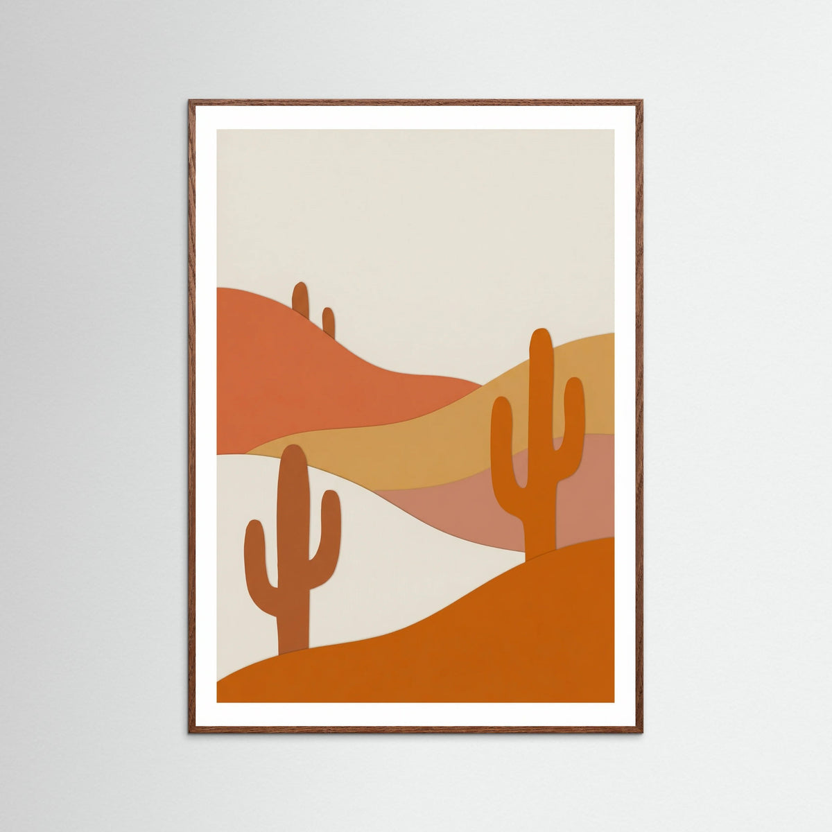 Oak Dark Terracotta Vessel