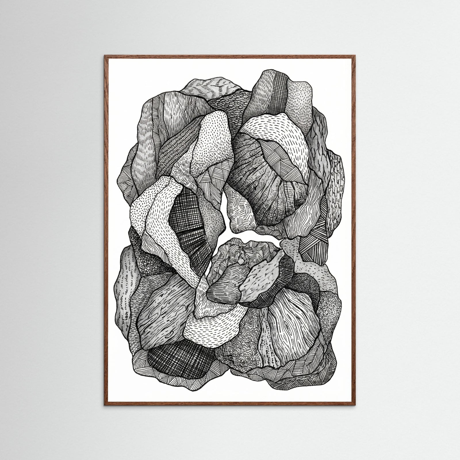 Oak Dark Textural Flow
