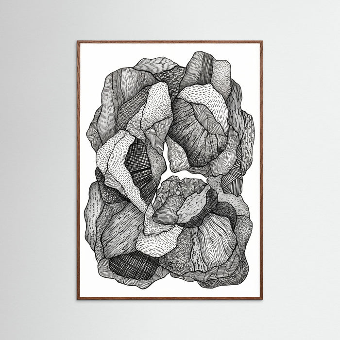 Oak Dark Textural Flow