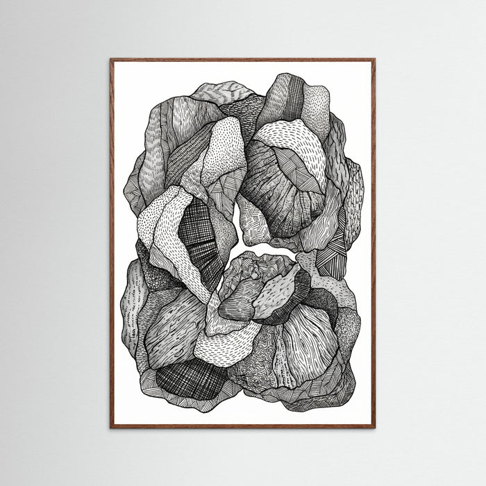 Oak Dark Textural Flow