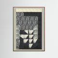 Oak Dark Textured Tides 2 Poster