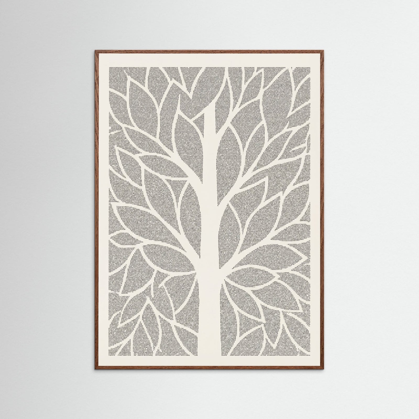 Oak Dark Textured Voids