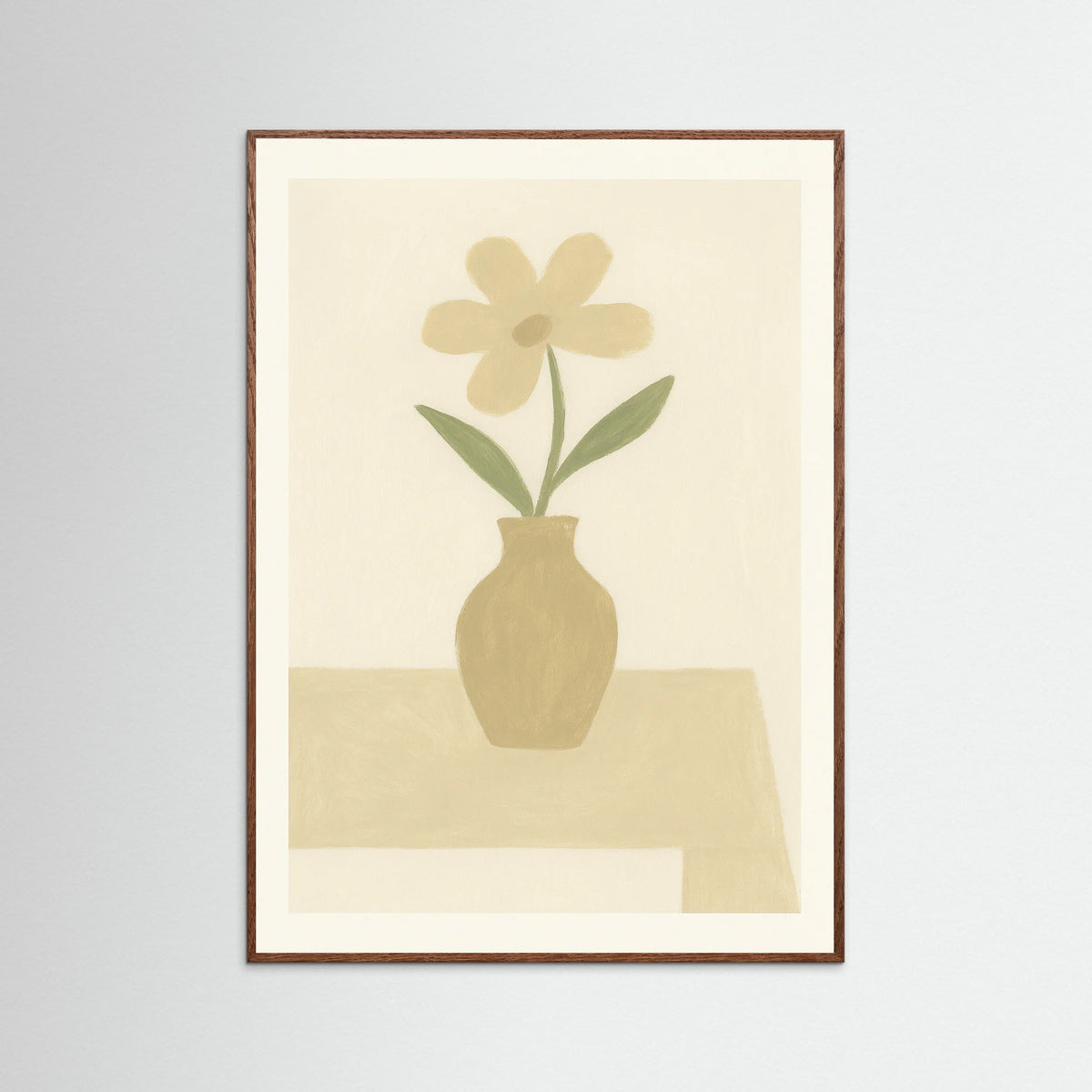 Oak Dark The flower table