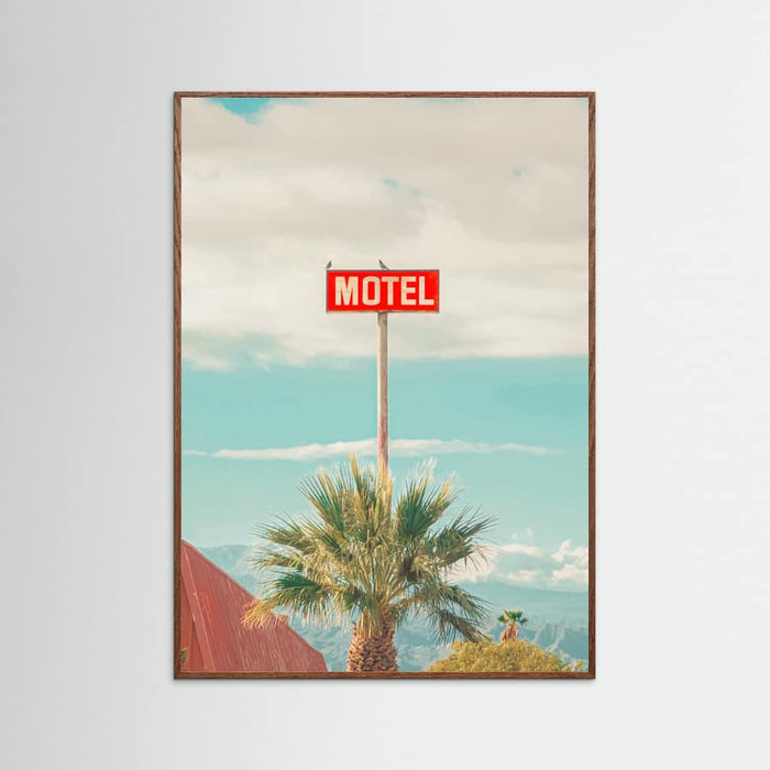 Oak Dark This Motel is for the Birds Poster