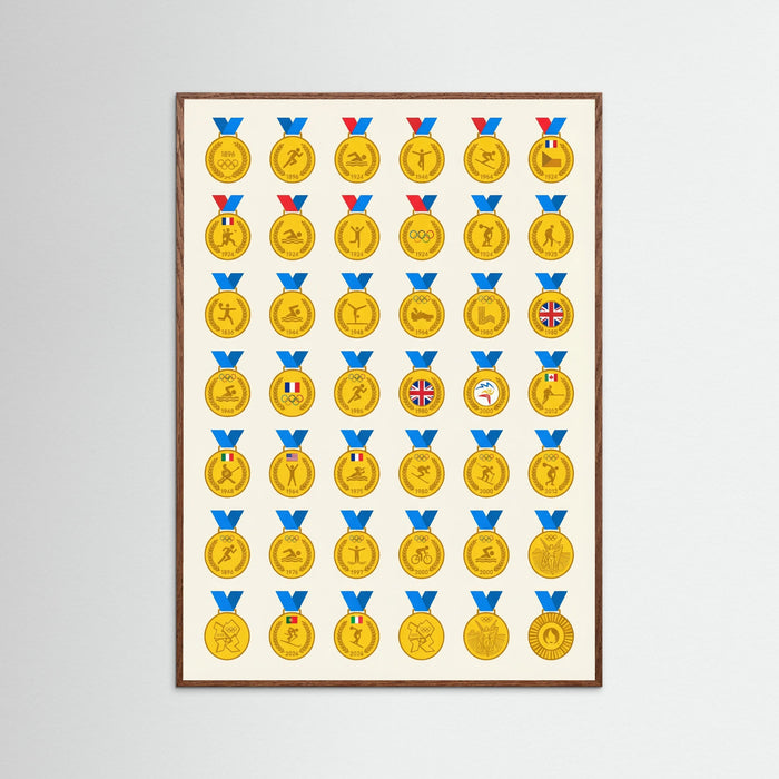 Tour de France Jerseys – poster och konsttryck
