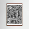 Oak Dark Tribal Art Poster