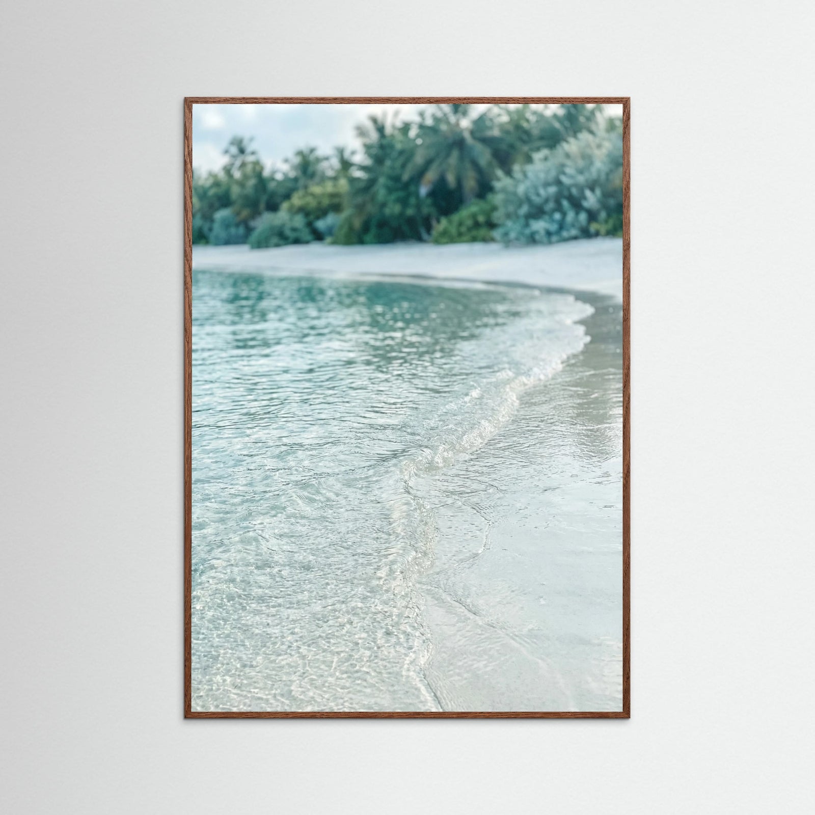 Oak Dark Tropical Azure Breeze