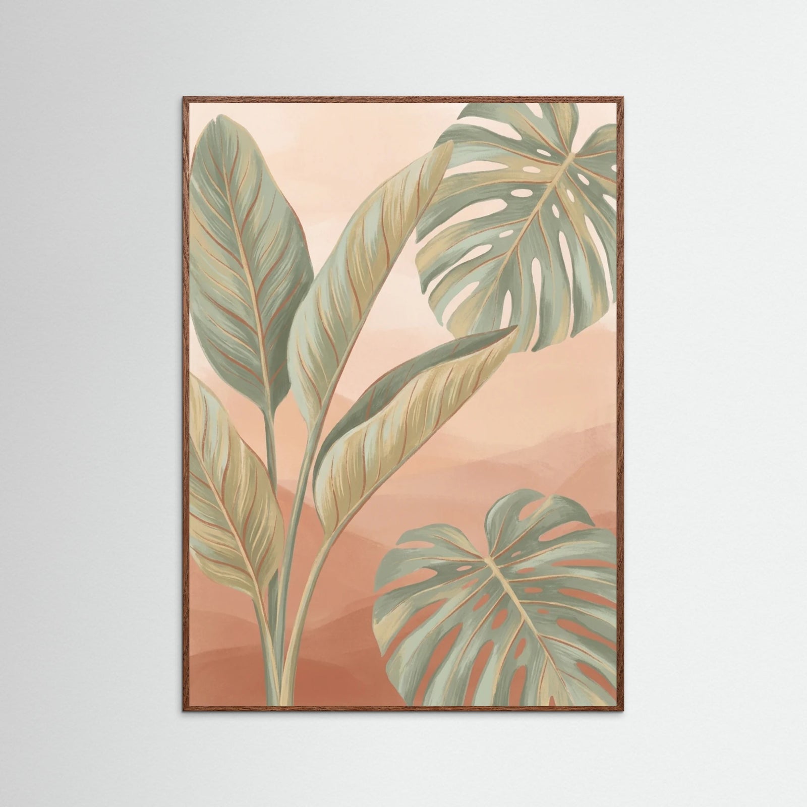 Oak Dark Tropical Blush
