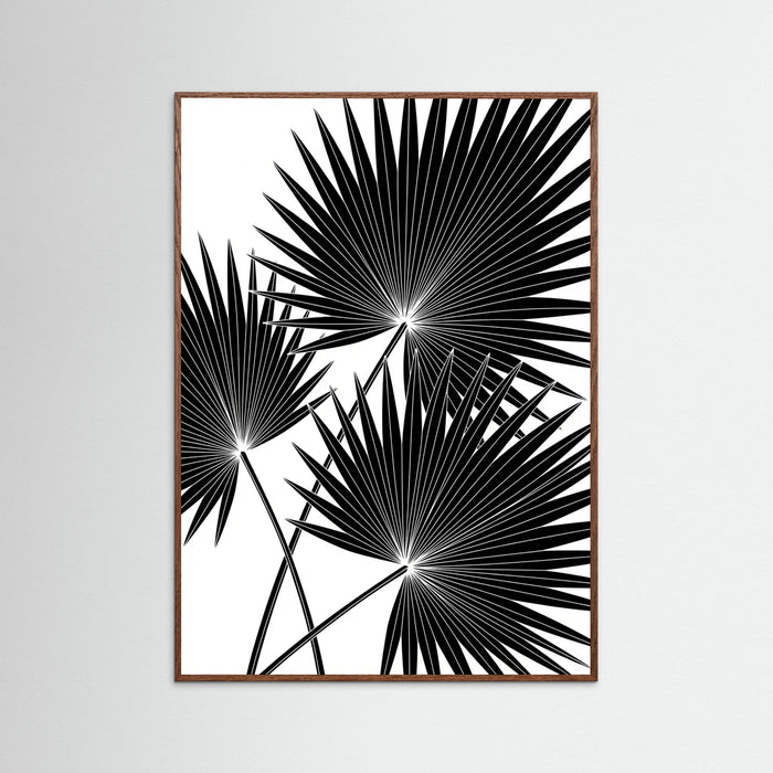 Oak Dark Tropical Silhouette
