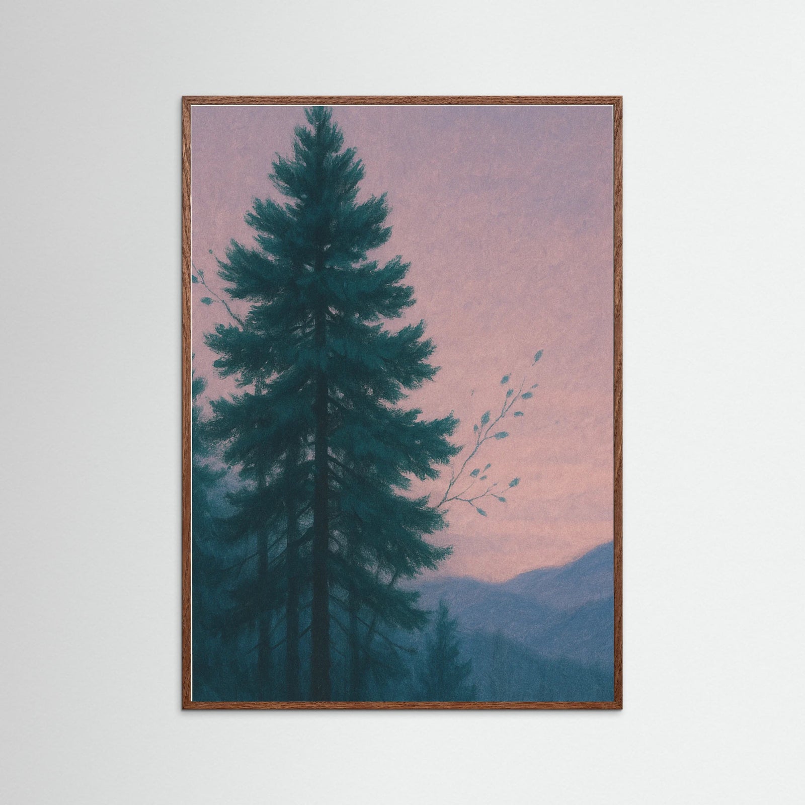 Oak Dark Twilight Pines